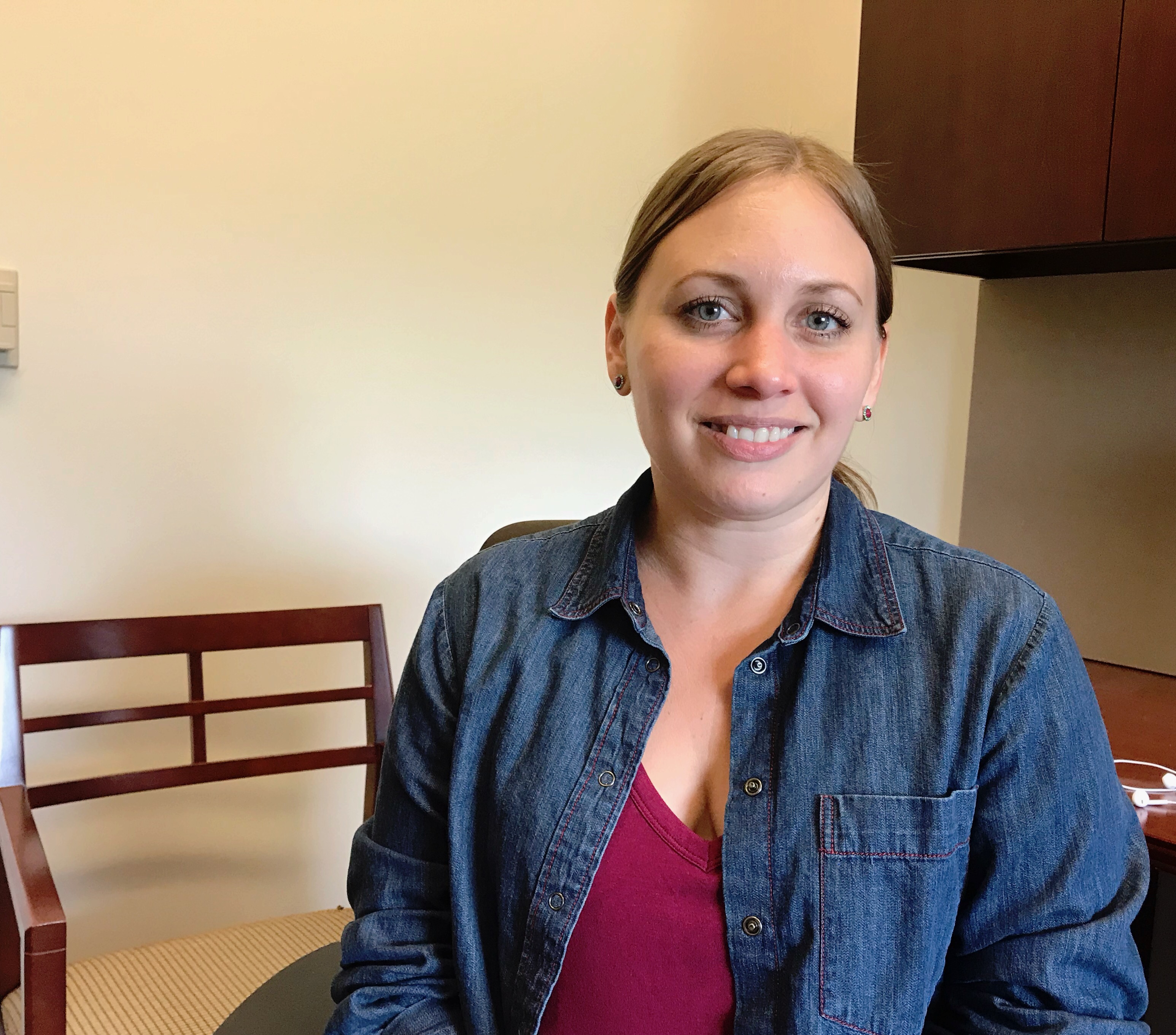 Senior psychology professor Dr. Amber Lupo Ph.D.